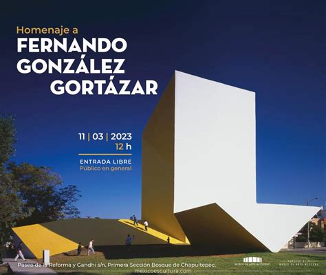 Homenaje A Fernando Gonz Lez Gort Zar Inba Instituto Nacional De