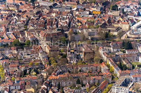 Offenburg Von Oben Stadtansicht Vom Innenstadtbereich In Offenburg Im