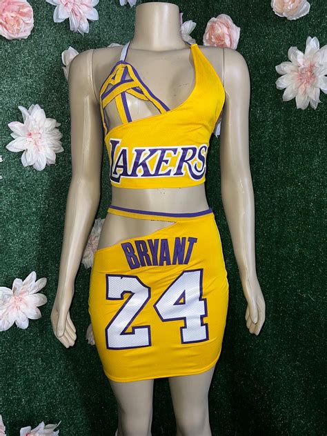 Custom Lakers Jersey 2 Piece Outfit - Etsy