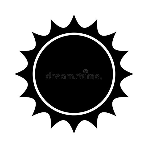 Sun Silhouette Svg