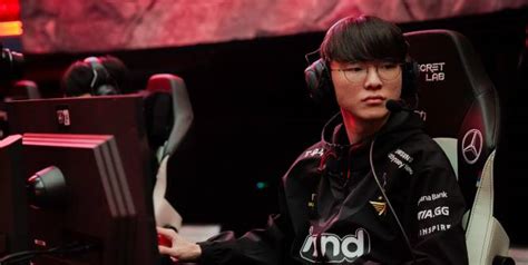 Esport League Of Legends T1 Et Faker Champions Du Monde Pour La