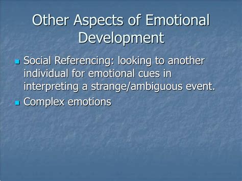 Ppt Emotional Development Powerpoint Presentation Free Download Id