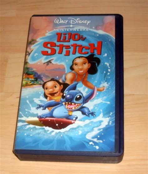 Vhs Film Walt Disney Meisterwerke Lilo Stitch Videokassette Eur