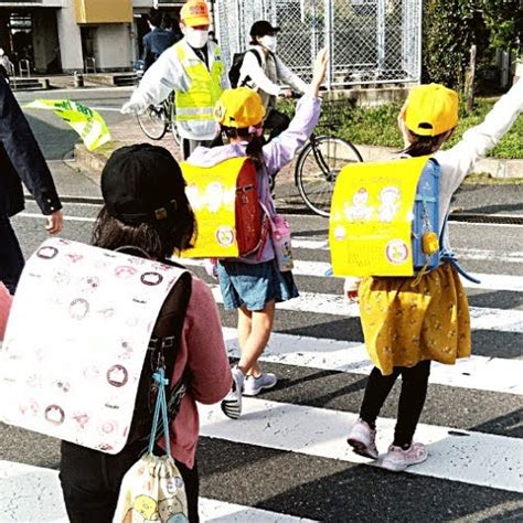 有住校区自治協議会ー福岡市早良区ー 有住小学校 新一年生初登校