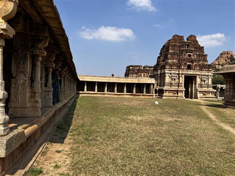 Shruthi Thumbri On Twitter Hampi The Achyuta Raya Temple Got