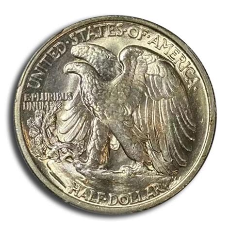 Buy 1935 Walking Liberty Half Dollar Ms 64 Pcgs Apmex