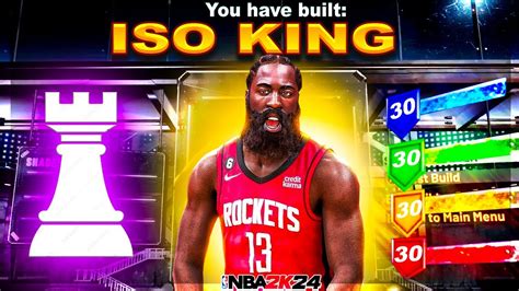 BEST ISO BUILD 2K24 ALL DRIBBLE MOVES UNLOCKED WITH 100 GREEN AND