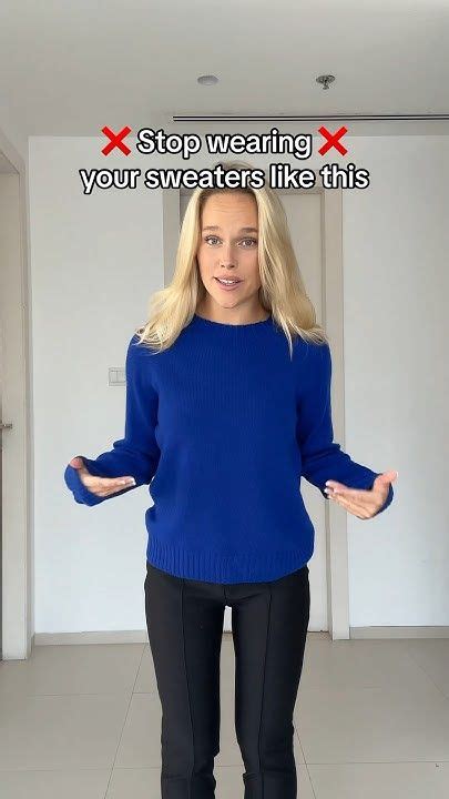 Sweater Hacks You Need This Winter Fashionhack Sweaterhack