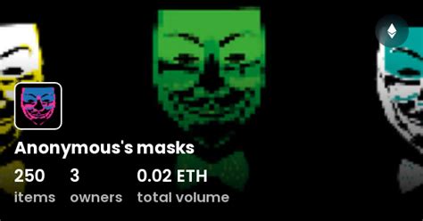 Anonymouss Masks Collection Opensea