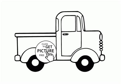 Jacked Up Truck Sheets Coloring Pages