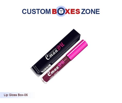 Custom Printed Lip Gloss Boxes Lip Gloss Packaging Boxes Lip Gloss Box Packaging