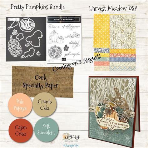 Stampin Up Detailed Pretty Pumpkins Sneak Peek