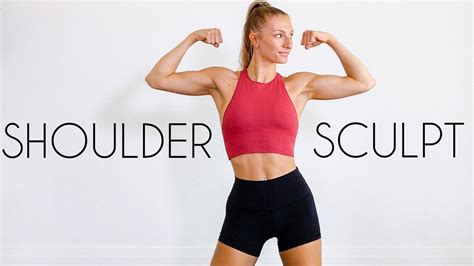 At Home Shoulder Sculpt Workout Tone Build Define