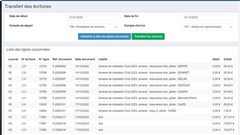 Les Actualit S Aerogest Transfert Des Critures Vers Un Autre Compte