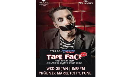 America’s Got Talent Star Tape Face To Perform Live At Phoenix Marketcity Pune Punekar News