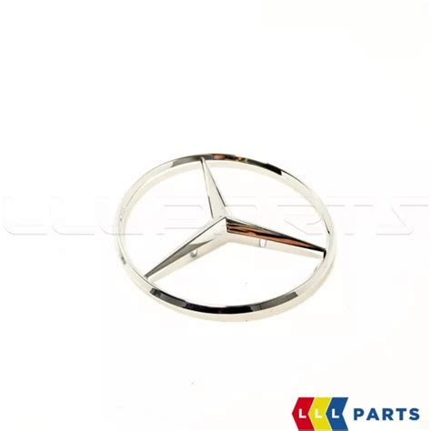 New Genuine Mercedes Benz S Class W Rear Trunk Maybach Logo Emblem