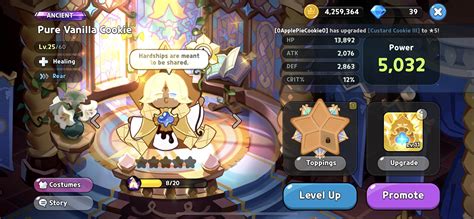 Just Got Flipping Pure Vanilla Cookie What Are The Best Toppings Rcookierunkingdoms