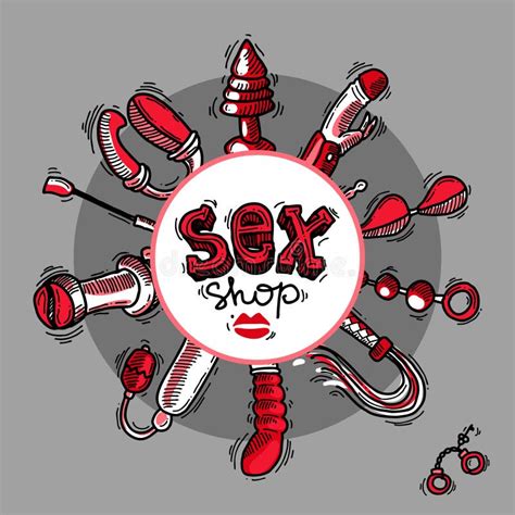 Sex Shop Stock Vector Illustration Of Coitus Fetish 53806174