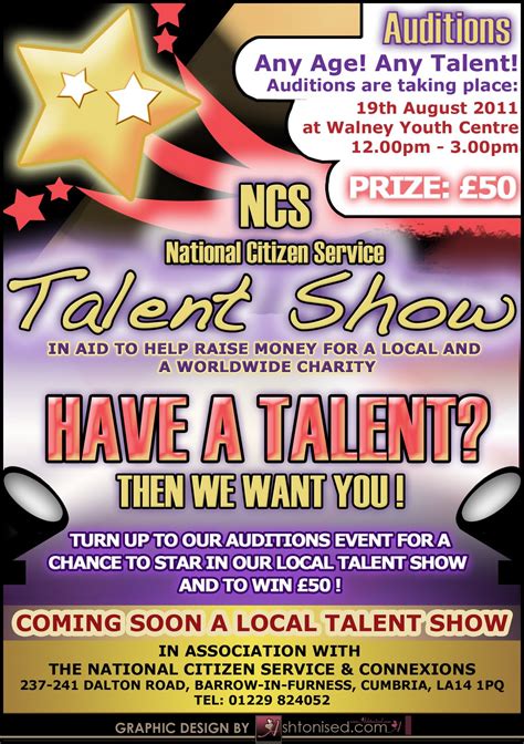 Central and Hindpool Inspiring Communities: Talent Show auditions