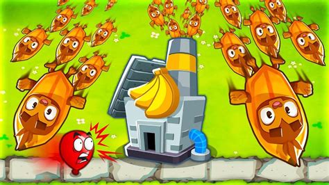 Beating BTD 6 using ONLY BANANA FARMS!