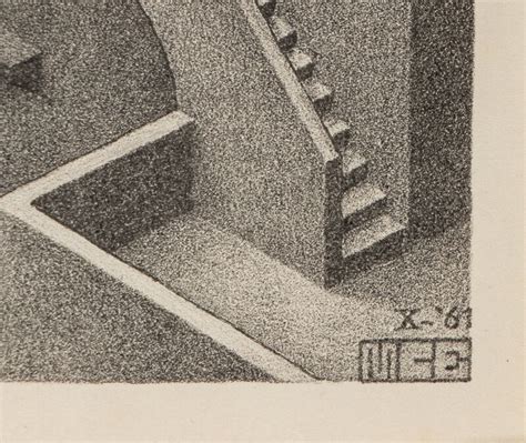 M. C. Escher | Waterfall (1961) | Artsy