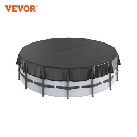 VEVOR 18 15Ft Round Pool Cover Solar Covers For Above Ground Pools