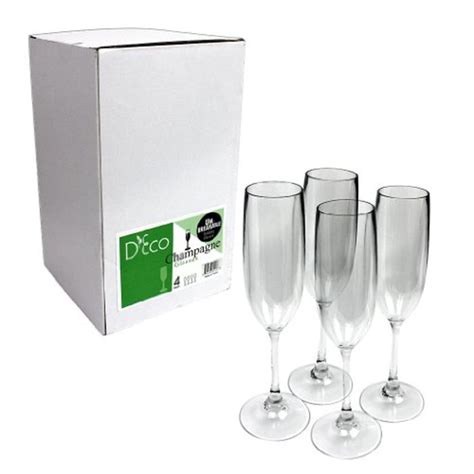 Best Bulk Clear Plastic Champagne Flutes Disposable Glasses A