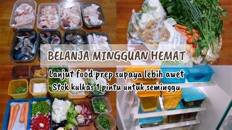 Belanja Mingguan Hemat Di Pasar Budget Lanjut Food Prep