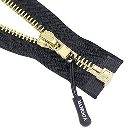 Snapklik YaHoGa 10 30 Inch Brass Separating Jacket Zipper Y