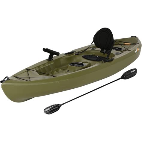 Lifetime Tamarack 10' Angler Kayak, Olive Green, 90818 for sale from ...