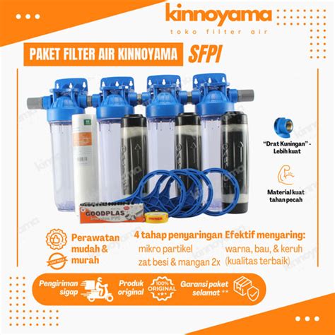 Jual Paket Filter Air Sumur Bor Thp Saringan Air Toren Zat Besi