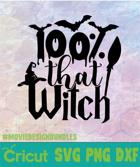 100 THAT WITCH HALLOWEEN SVG PNG DXF Movie Design Bundles