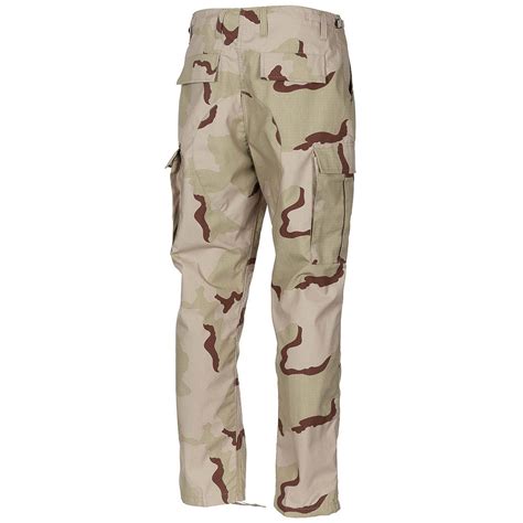 MFH Int Comp U S BDU Pants Rip Stop 3 COL DESERT MILITARY RANGE