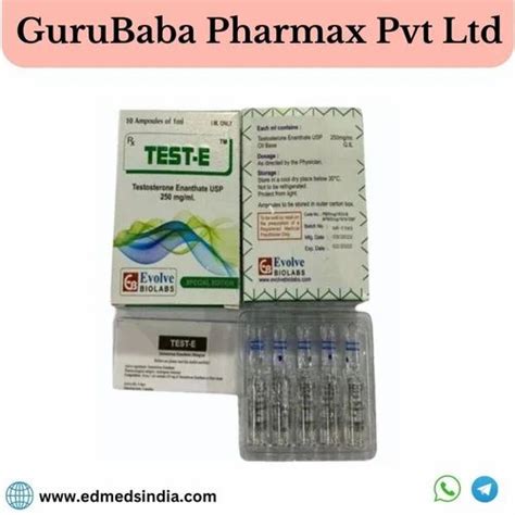 Testosterone Enanthate Test E 250 Mg At Rs 150vial Anabolic Steroid