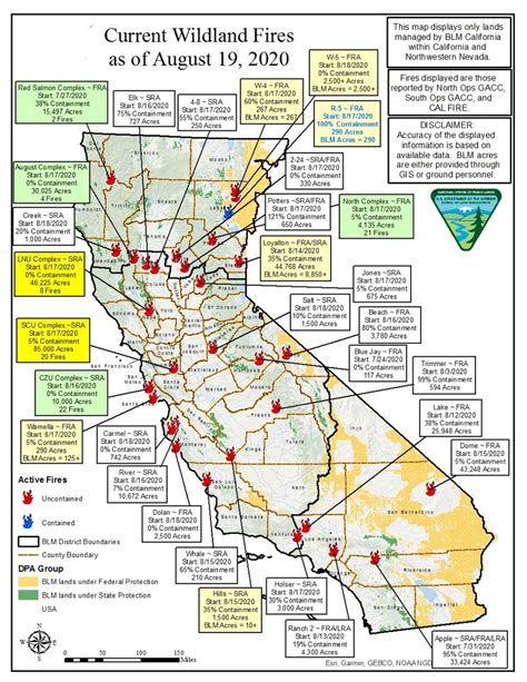 Cal Fire Incidents Map - Park Boston Zone Map