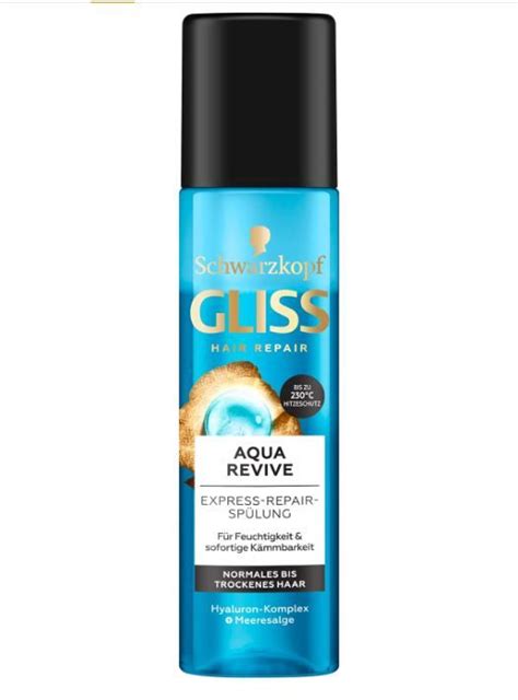 Schwarzkopf Gliss Express Repair Spülung Aqua Revive 200 ml Shop Apotheke