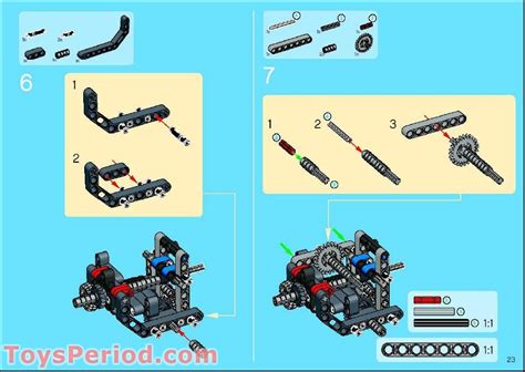 Lego 8421 Mobile Crane Set Parts Inventory And Instructions Lego