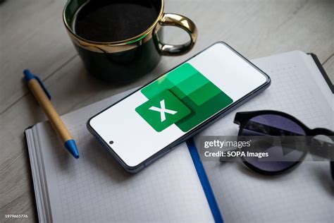 photo illustration  microsoft excel logo  displayed