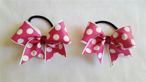 Mini Minnie Bows Minnie Bow, Cheer Bows, Band, Accessories, Sash ...