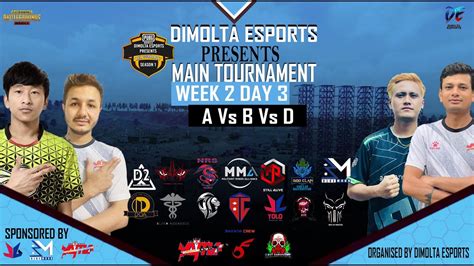 Dimolta Esports Presents Main Tournament Week Day Group A