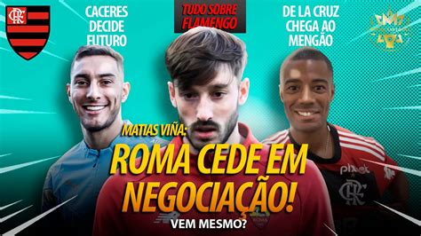 Matias Vi A Roma Cede Ao Flamengo Uruguaio Chegando Caceres Decide