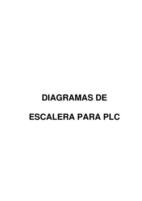 Pdf Diagramas De Escalera Para Plc Pdfslide Net