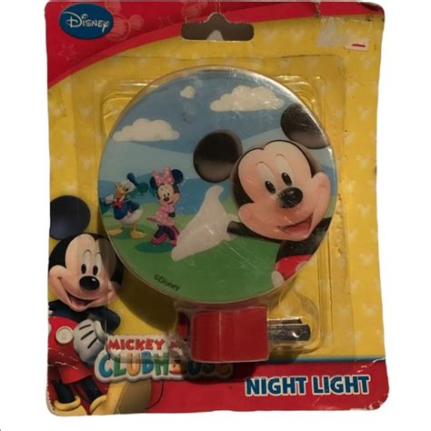 Disney | Other | Vintage Mickey Mouse Friends Disney Junior Night Light ...