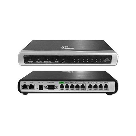 VoIP Centrix Grandstream GXW4008 Gateway VoIP 8 FXS