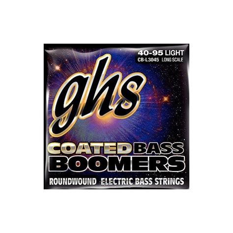 Ghs Coated Bass Boomers Cb L 3045 Light Cordes Basse électrique