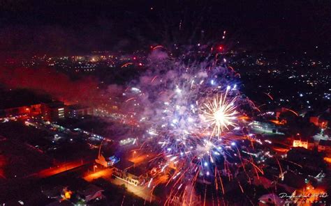 PHOTOS: 2019 New Year's Eve Fireworks Aerial View in the Philippines