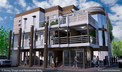 3 Storey Commercial Building Joy Studio Design Gallery Best Design