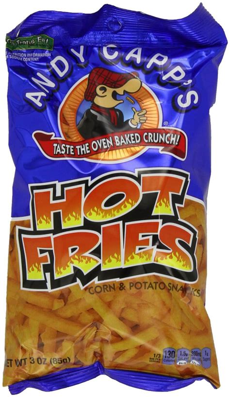 Andy Capp Hot Fries 3oz 12ct