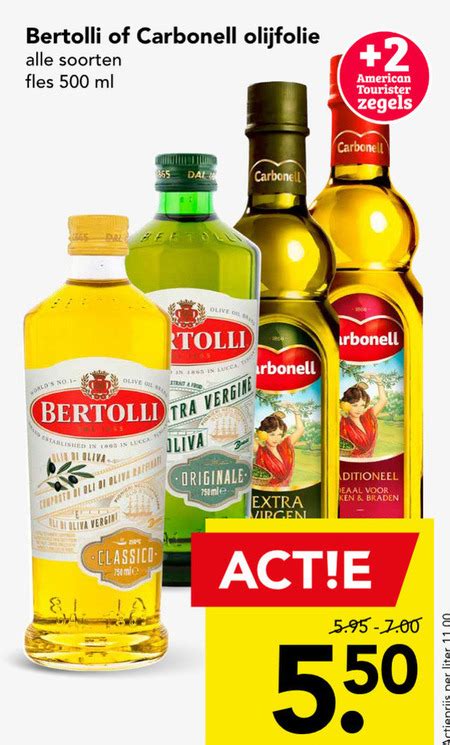 Bertolli Olijfolie Folder Aanbieding Bij Deen Details