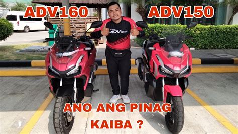 Honda Adv Vs Honda Adv Actual Unit And Comparison Youtube